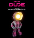 Lámpara de mesa Mecha Dude