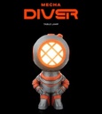 Lámpara de mesa Mecha Diver