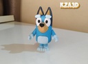 Bluey marioneta articulada