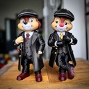 Chip y Dale Peaky Blinders Urban Vibes Fan Art