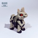 Unicornio esqueleto pequeño