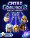 Pack de llaveros anime chibi