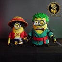 Minon Luffy y Zoro