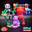 Factory Panda Members Flexible Articulado