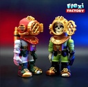 Factory Skeleton Diver Flexible Articulado