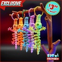 Factory Mini Crocodile Keyring Flexible Articulado