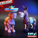 Exclusive Factory Donkey And Accessories Flexible Articulado