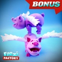 Factory Flying Pig Flexible Articulado