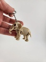Elephant Skeleton Keychain