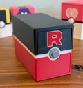 Caja de cartas Team Rocket
