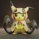 Pikachu disfrazado de Mimikyu