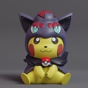 Pikachu disfrazado de Zorua