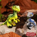 Flexy Velociraptor Ble — Jurassic Park