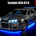 Set Brick Technic R34 GT-R Skyline