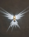 Luz de pared con águila calva
