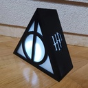 Lámpara de las Reliquias de la Muerte de Harry Potter