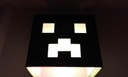 Lámpara de pared Creeper de Minecraft para habitación grande